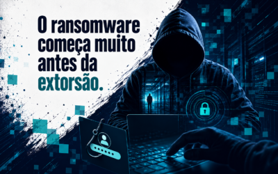 Ransomware começa muito antes da criptografia dos arquivos